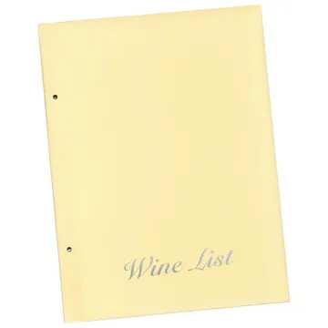 Next wine list basic μπεζ 23,5x32εκ. Δυνατότητα εκτύπωσης