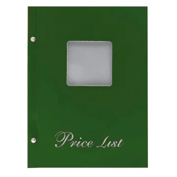 Next price list με παράθυρο basic πράσινο 14x21εκ.