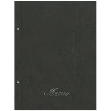 Next μενού εστιατορίου old leather καφέ σκουρό 24x32εκ. με 10 ζελατίνες και βίδες. Δυνατότητα εκτύπωσης