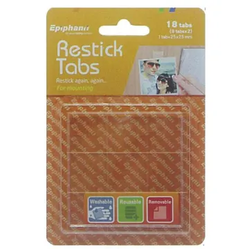 Restick tabs 2όψεων 25x25 χιλ. (ΠΑΚ3)