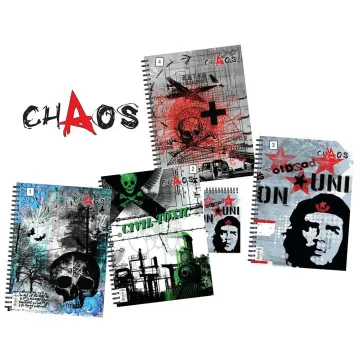 Next chaos τετρ. σπιράλ mini 8x15εκ. 2θεμ. (ΤΕΜ20)