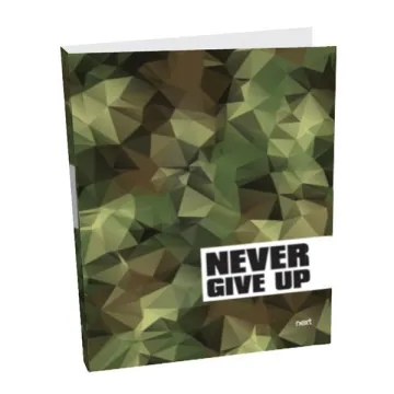 Next κλασέρ Never give up Υ26x21x4εκ. (ΤΕΜ4)