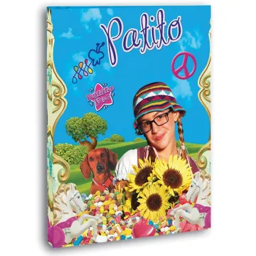 Κλασέρ με 4 κρίκους Α4 Patty 25.5x34x3εκ.