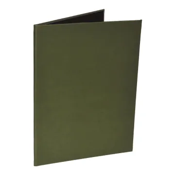 Next ενθύμιο-πολυτελής θήκη επαίνων Ecoleather σκληρό καπάκι λαδί 22x30εκ. πολυτελείας