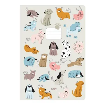 Next trends dogs τετράδιο καρφίτσα 17x25εκ. 40φ. (ΤΕΜ6)