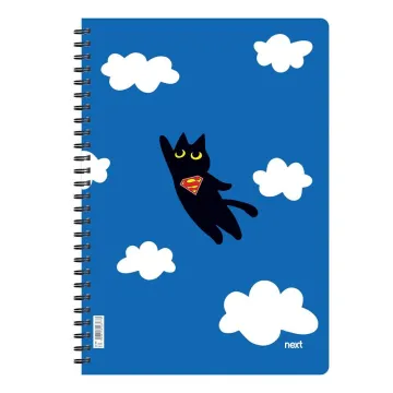 Next trends super cat τετράδιο σπιράλ 2 θέματα 70 φύλλα 21x29εκ. (ΤΕΜ3)