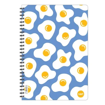 Next trends eggs τετράδιο σπιράλ 3 θέματα 105 φύλλα 17x25εκ. (ΤΕΜ3)