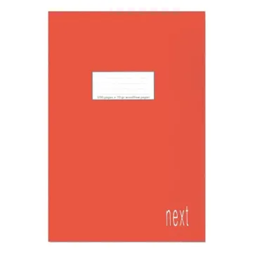 Next τετρ. καρφίτσα κόκκινο 17x25εκ. 50φυλ. (ΠΑΚ10)