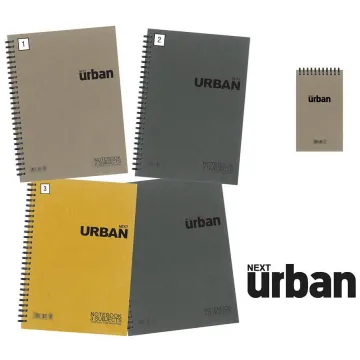 Next urban τετράδιο σπιράλ 21x29εκ. 3θεμ. (ΤΕΜ10)