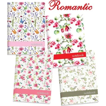 Next romantic τετράδιο δετό 21x29εκ. 4Θ. 256σελ. (ΤΕΜ4)