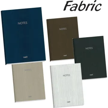 Next fabric τετράδιο δετό ριγέ 17x25εκ. 4θεμ. 256σελ. (ΤΕΜ4)