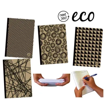 Next eco 360° τετράδιο flexi 17x25εκ. 192σελ. 2θ. (ΤΕΜ10)