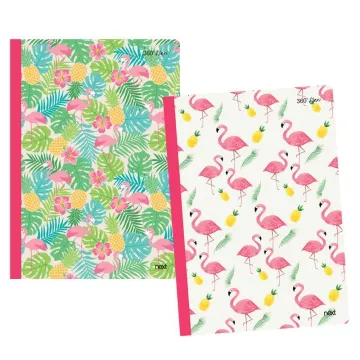 Next flamingo 360° τετράδιο flexi 17x25εκ.128σελ. 2θ (ΤΕΜ10)