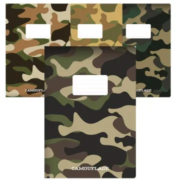 Next τετράδιο καρφίτσα Camouflage 17x25εκ. 40φυλ. (ΤΕΜ10)