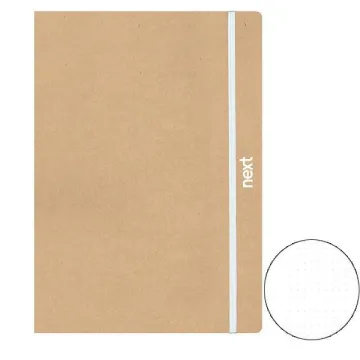Next eco dots τετράδιο flexi με λάστιχο 17x25εκ. 1θ. 160σελ. (ΤΕΜ6)