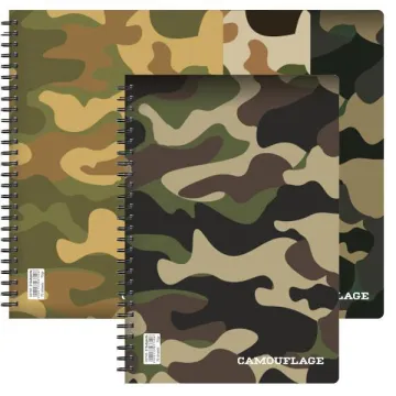 Next camouflage μπλοκ σπιράλ 8x12εκ. (ΤΕΜ10)