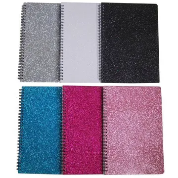 Next glitter τετράδιο σπιράλ 17x25εκ. 2θεμ. 70φ. (ΤΕΜ10)