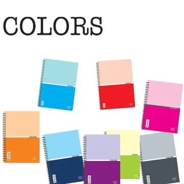 Next colours τετράδιο σπιράλ 21x29εκ. 1θεμ. (ΠΑΚ10)