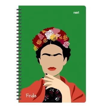Next trends Frida τετράδιο σπιράλ 2 θέματα 70 φύλλα 17x25εκ. (ΤΕΜ3)