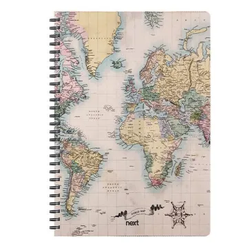 Next trends world map II τετράδιο σπιράλ 2 θέματα 70 φύλλα 21x29εκ. (ΤΕΜ3)