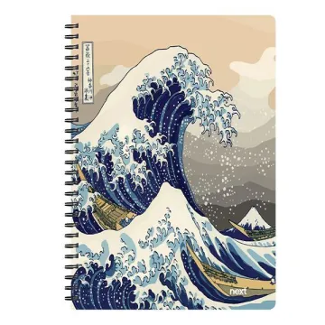 Next trends wave τετράδιο σπιράλ 3 θέματα 105 φύλλα 21x29εκ. (ΤΕΜ3)