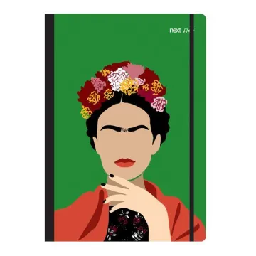 Next trends Frida τετράδιο flexi λάστιχο 21x29εκ. 2θεμ. 80φ. (ΤΕΜ3)