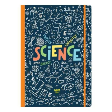 Next trends Science τετράδιο flexi λάστιχο 21x29εκ. 2θεμ. 80φ. (ΤΕΜ3)
