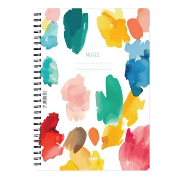 Next trends watercolour τετράδιο σπιράλ 2 θέματα 70 φύλλα 21x29εκ. (ΤΕΜ3)