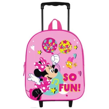 Bagtrotter τρόλευ νηπίου Minnie pink Y32x25x12εκ.