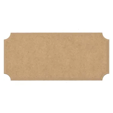 Πινακίδα εσοχές στις γωνίες mdf 230x105x6χιλ. (ΤΕΜ6)