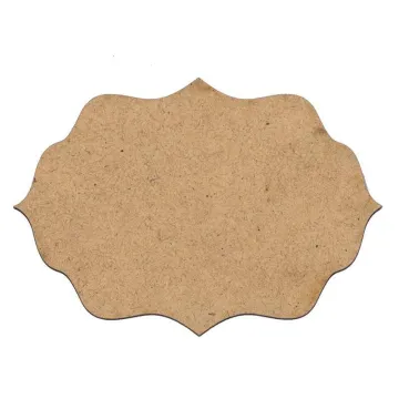 Πινακίδα mdf 100x70x3χιλ. 4 μύτες, 8 καμπύλες (ΤΕΜ6)