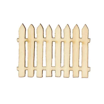 Φράχτης με 8 ξύλα σημύδα 5,5x4x0,3εκ. (ΤΕΜ6)