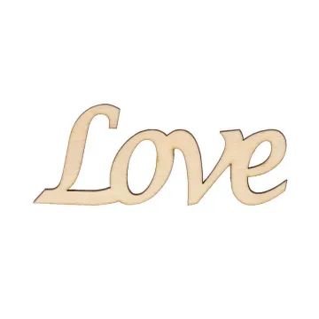 Επιγραφή love 10x4x0,3εκ. (ΤΕΜ6)