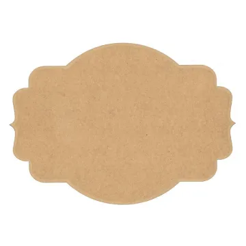 Πινακίδα mdf 300x215x6χιλ. 2 μύτες, 10 καμπύλες