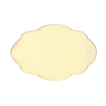 Πινακίδα ξύλινη με καμπύλες 10x6,6x0,3εκ. (ΤΕΜ6)