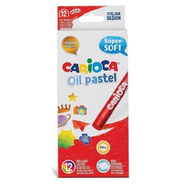 Carioca λαδοπαστέλ 12 χρωμάτων (ΤΕΜ6)