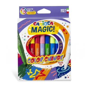 Carioca magic color change μαρκαδόροι 10 χρωμάτων (ΤΕΜ6)