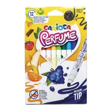 Carioca perfume μαρκαδόροι 12 χρωμάτων (ΤΕΜ6)