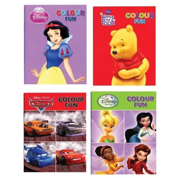 Disney colouring fun 4σχέδια 21x29εκ. 32φύλ. (ΤΕΜ12)