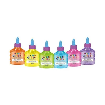 Carioca χρυσόκολλα neon 88ml, 6 χρωμάτων (ΤΕΜ6)