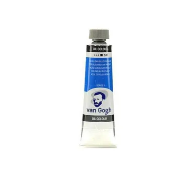 Talens van gogh χρώματα λαδιού 60ml (535-Cerulean Blue Phthalo) (ΠΑΚ3)