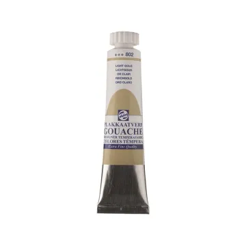 Talens τέμπερες extra fine metallic 802 light gold 20ml (ΠΑΚ3)