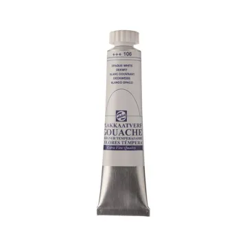 Talens τέμπερες extra fine 106 white opaque 20ml (ΠΑΚ3)
