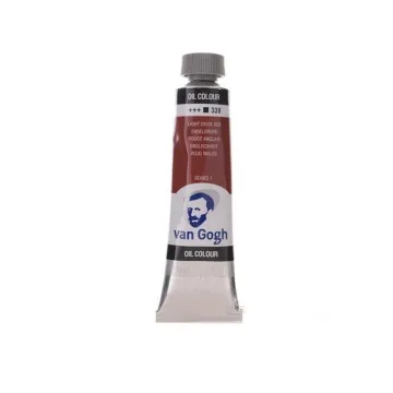 Talens van gogh χρώμα λαδιού 339 light oxide red 20ml (ΠΑΚ3)