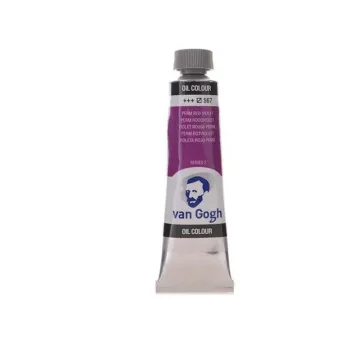 Talens van gogh χρώμα λαδιού 567 permanent red violet 20ml (ΠΑΚ3)