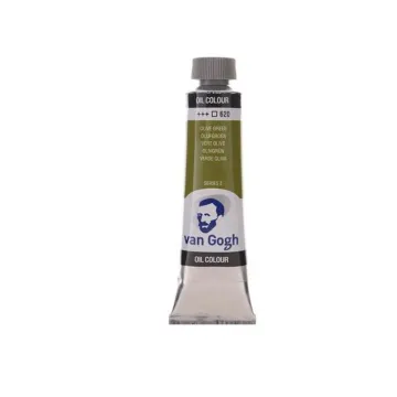 Talens van gogh χρώμα λαδιού 620 olive green 20ml (ΠΑΚ3)