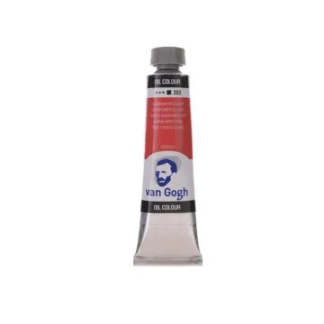 Talens van gogh χρώματα λαδιού 60ml (303-Cadmium red light) (ΠΑΚ3)