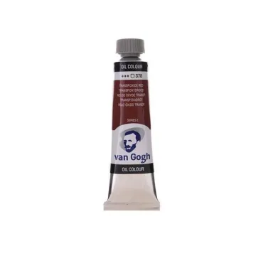 Talens van gogh χρώματα λαδιού 60ml (378-Transparent oxide red) (ΠΑΚ3)