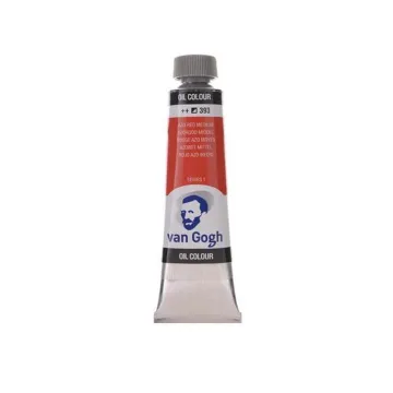 Talens van gogh χρώματα λαδιού 60ml (393-Azo red medium) (ΠΑΚ3)