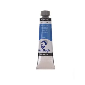 Talens van gogh χρώματα λαδιού 60ml (534-Cerulean Blue) (ΠΑΚ3)